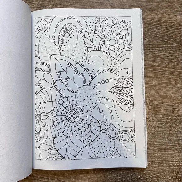 Three Adult Coloring Books, New. - Picture 9 of 9